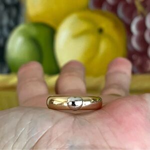 ✨✨✨SOLD✨✨✨ Tiffany & Co. 18k 750 Yellow and White Gold Puffy Heart Ring